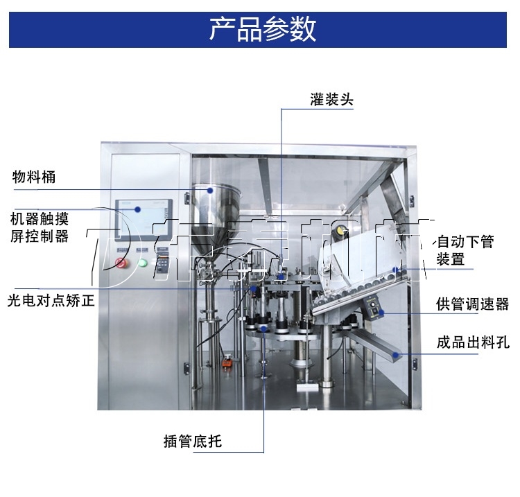 软管灌装封尾机