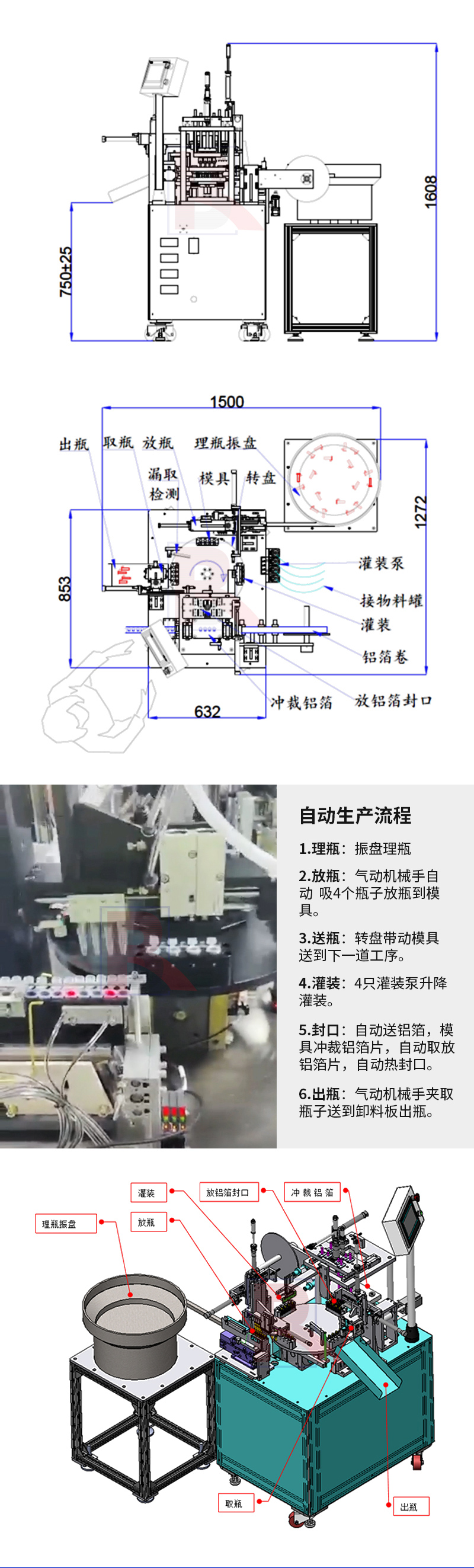 核酸检测自动灌装封膜机